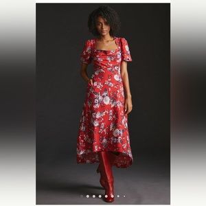 Maeve Puff-Sleeve Dress | Anthropologie